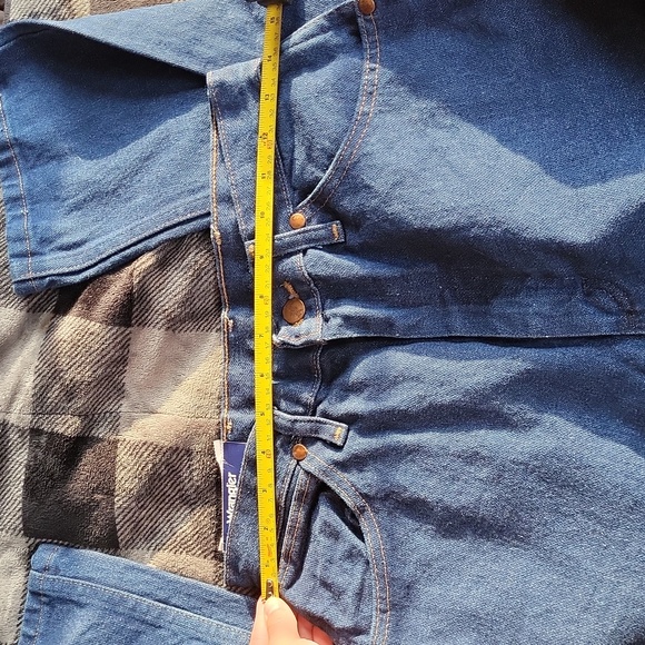 NWT Cowboy Cut Womans Wrangler Western Jean 11x36, Natural Rise Slim Fit Tapered - Picture 8 of 9